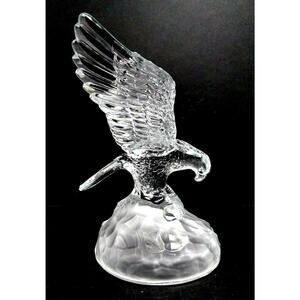 Durand Cristal d'Arques Crystal Eagle Figurine